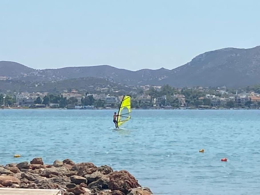 Eagles Nest Villa Athenian Riviera In Aghia Marina Near Lagonisi, Next To The Beach Close To Athens Airport Agia Marina  外观 照片