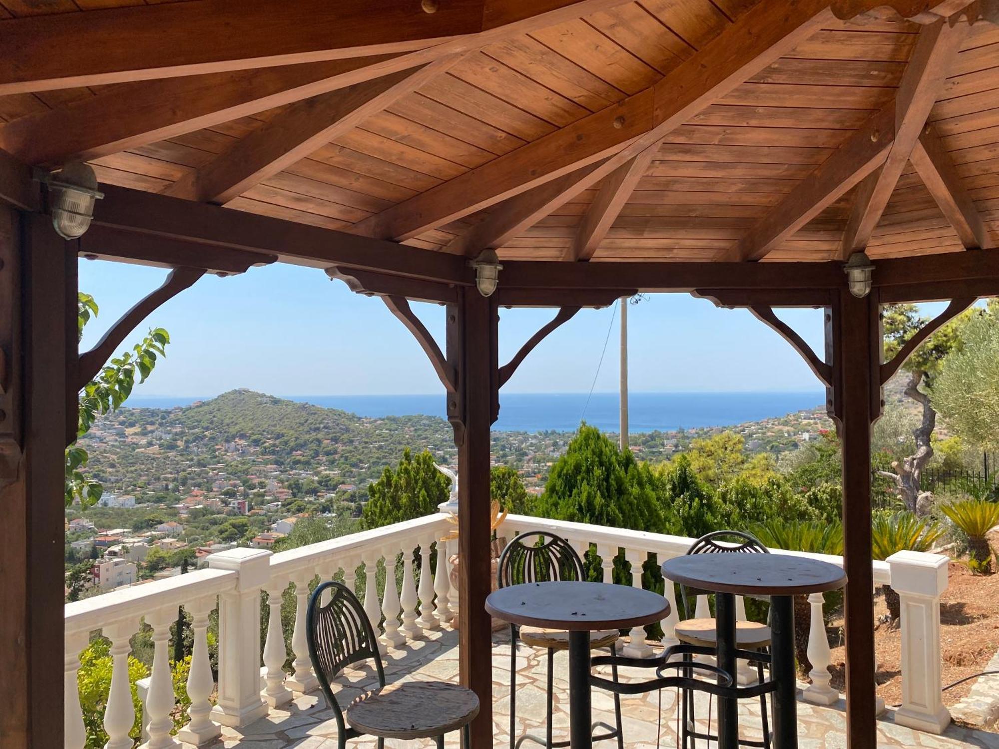Eagles Nest Villa Athenian Riviera In Aghia Marina Near Lagonisi, Next To The Beach Close To Athens Airport Agia Marina  外观 照片
